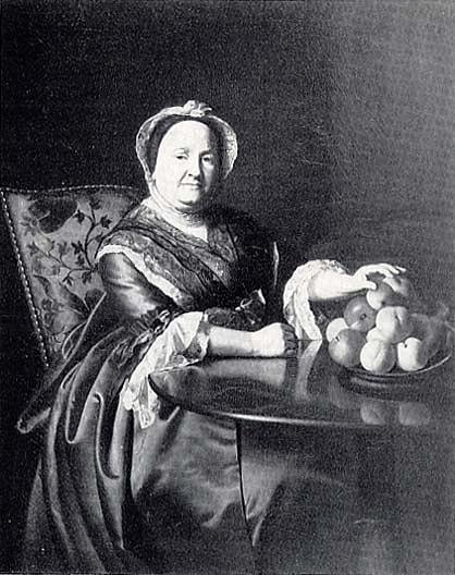 Mrs. Ezekiel Goldthwait (elizabeth Lewis), (painting) — John Singleton Copley