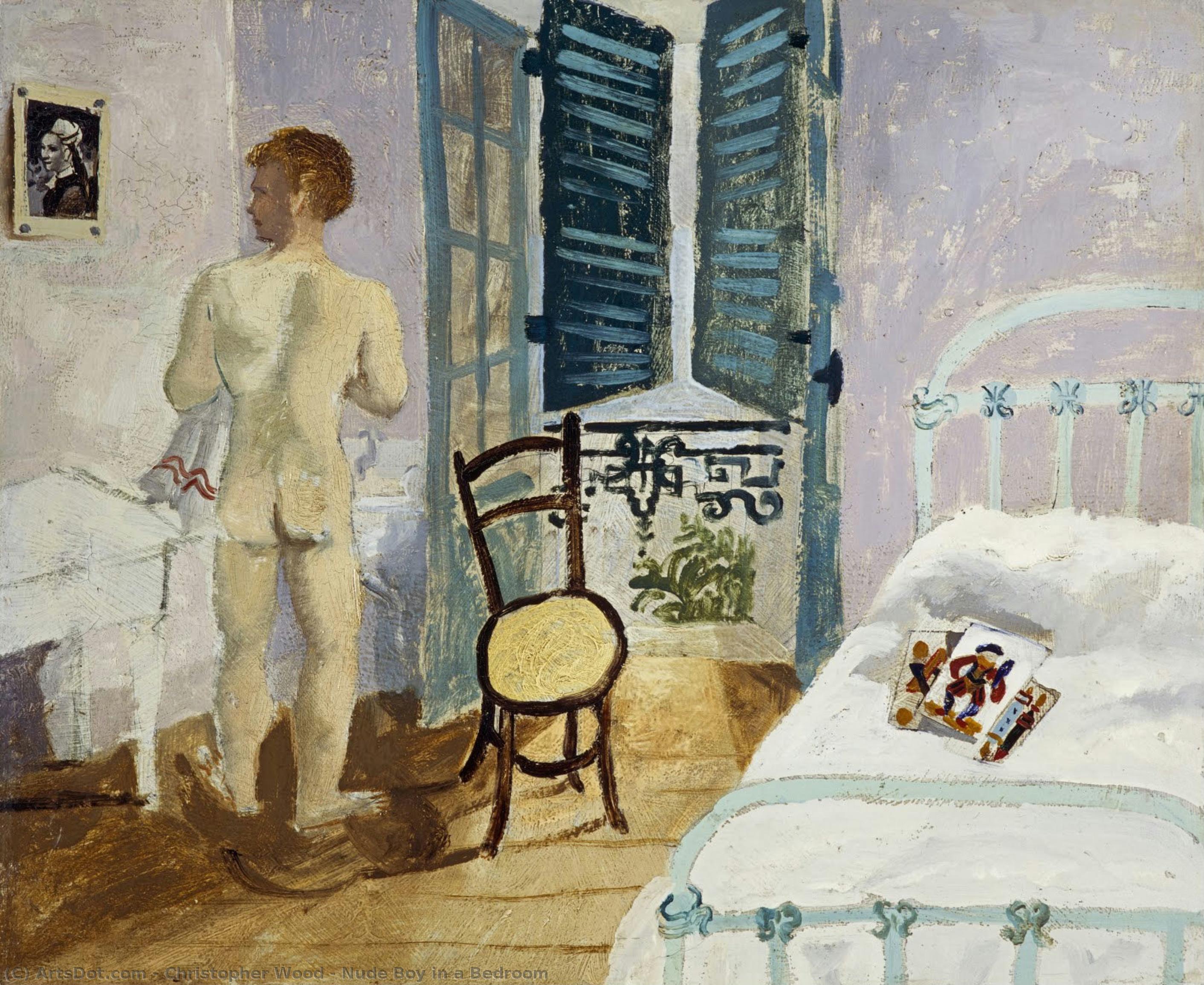Nude Boy In A Bedroom — Christopher Wood