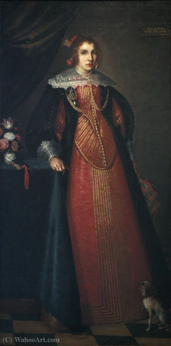 Portrait Of Camilla Spinola — Carlo Ceresa