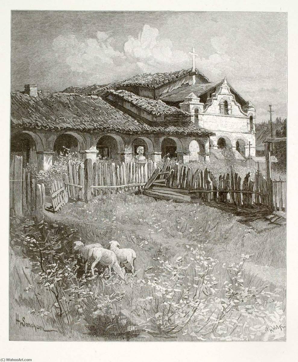 San Antonio Mission — Henry Wolf