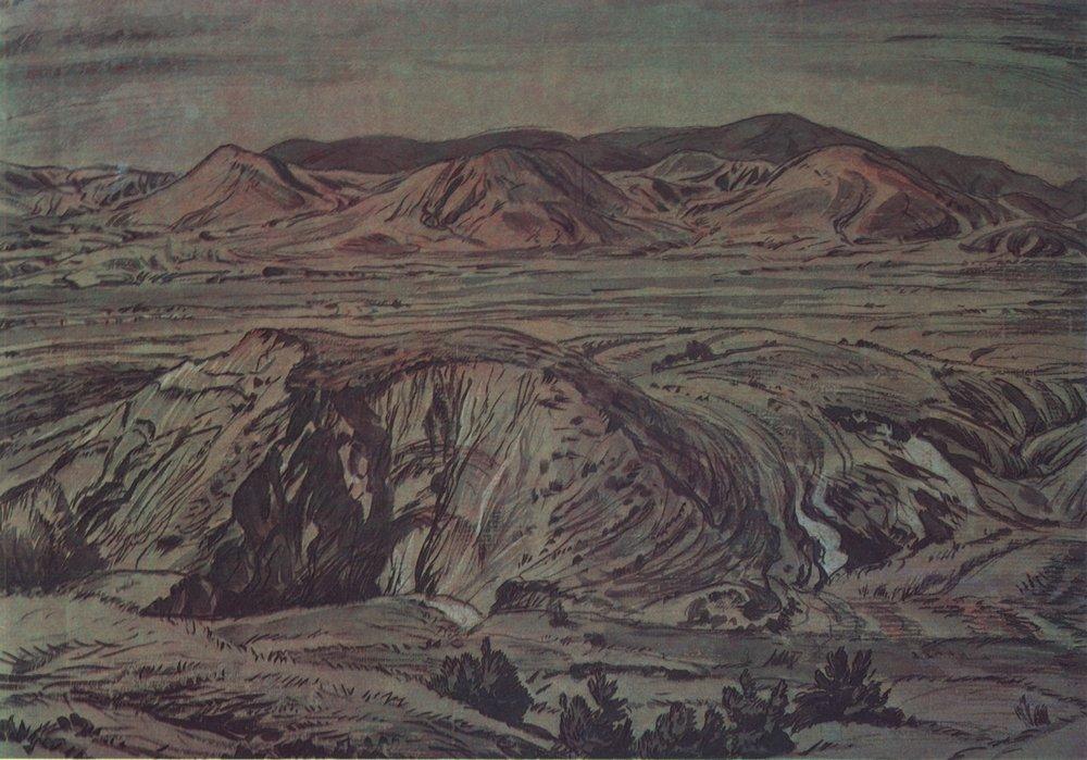 Mountain Landscape — Konstantin Fyodorovich Bogaevsky