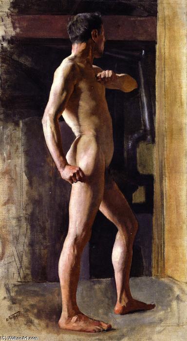 Standing Male Nude — Edward Henry Potthast