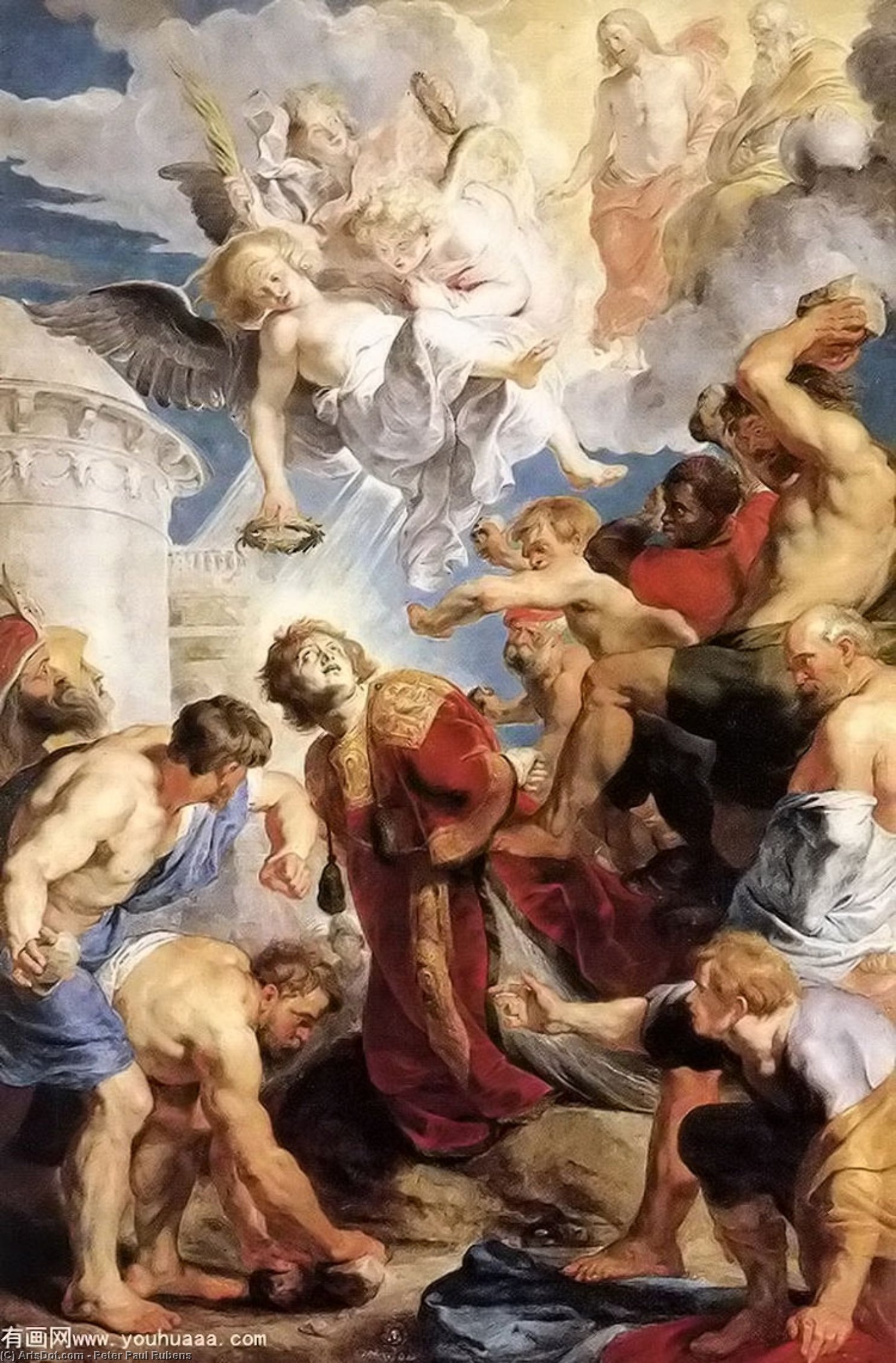 The Martyrdom Of St. Stephen — Peter Paul Rubens