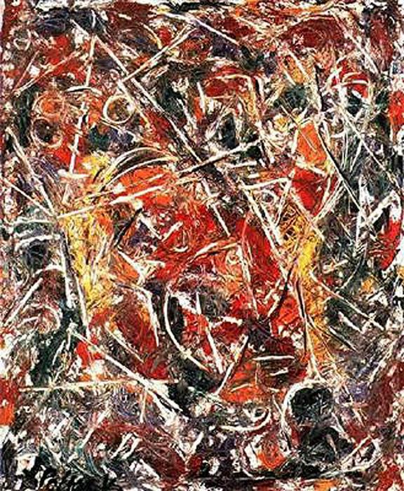 Croaking Movement — Paul Jackson Pollock