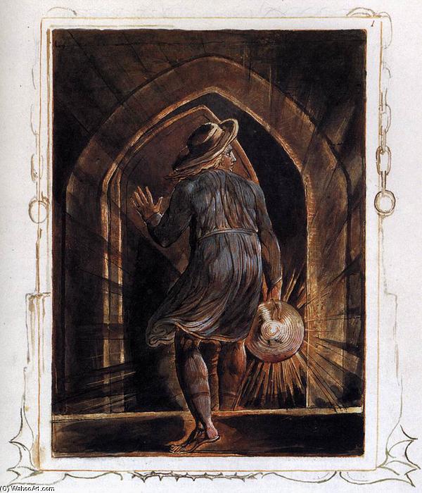 Los Entering The Grave — William Blake