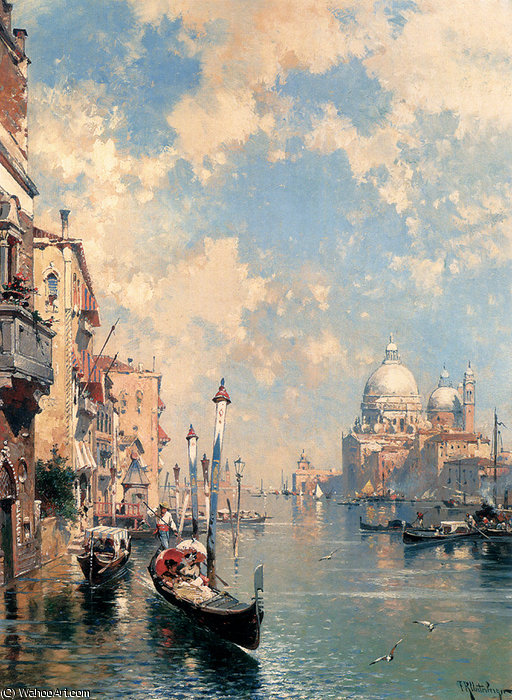 The Grand Canal Venice — Franz Richard Unterberger