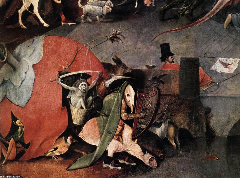 Triptych Of Temptation Of St Anthony (detail) — Hieronymus Bosch
