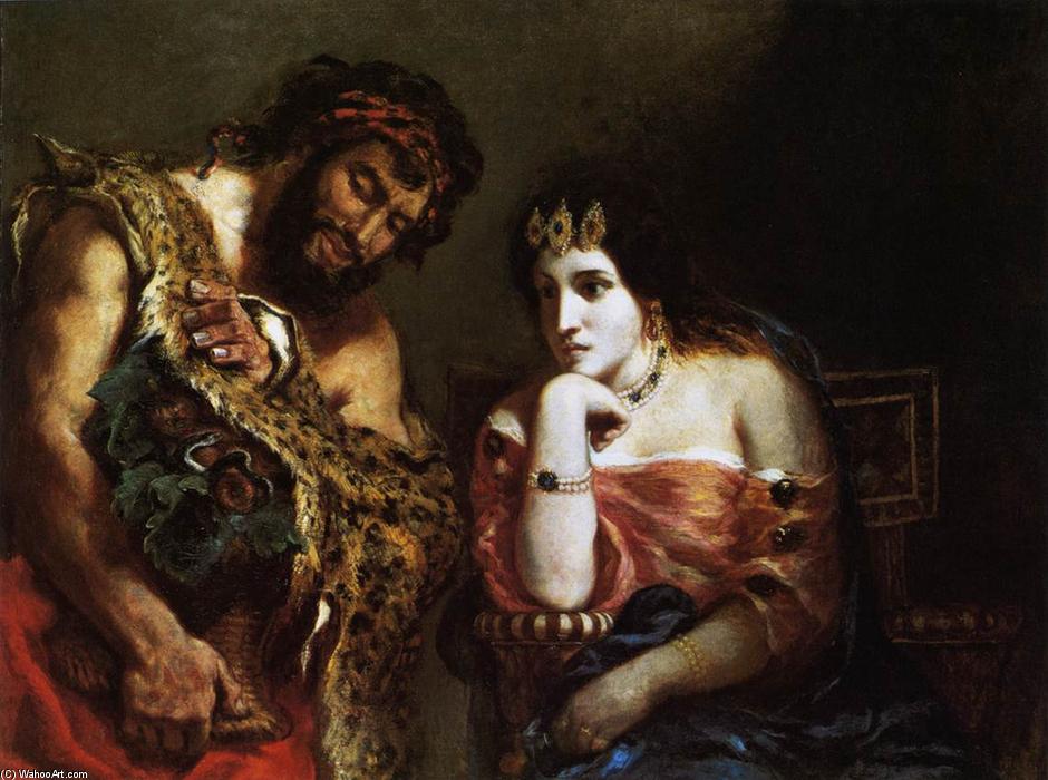 Cleopatra And The Peasant — Eugène Delacroix