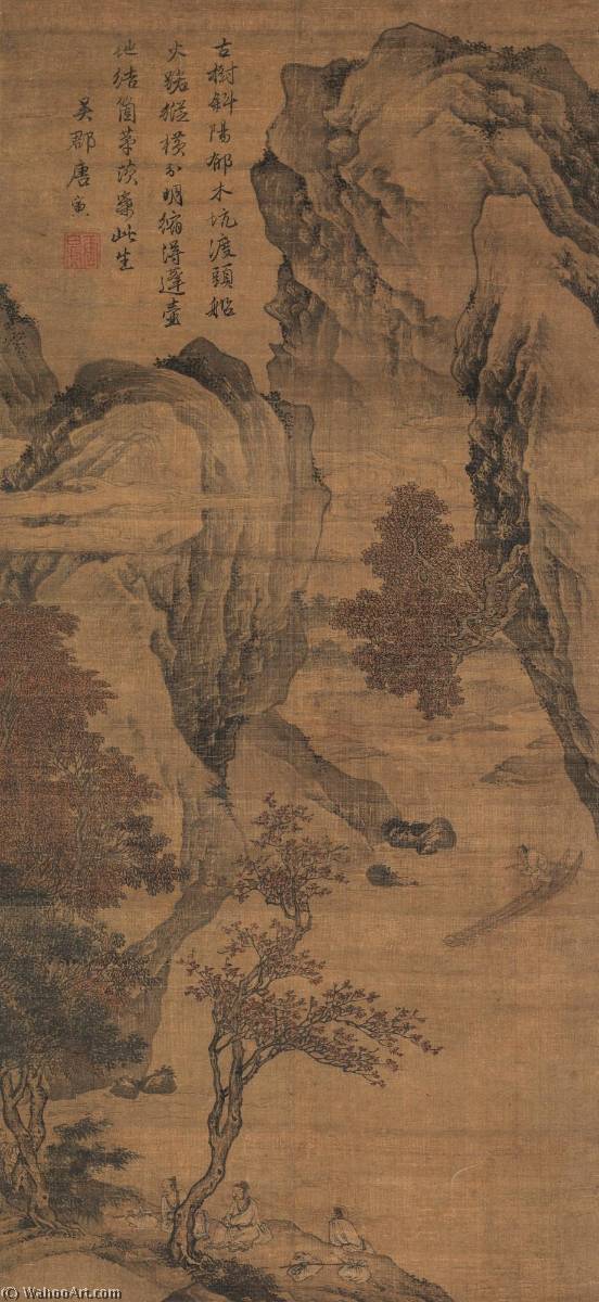 Wait For A Boat In Autumn — Tang Yin