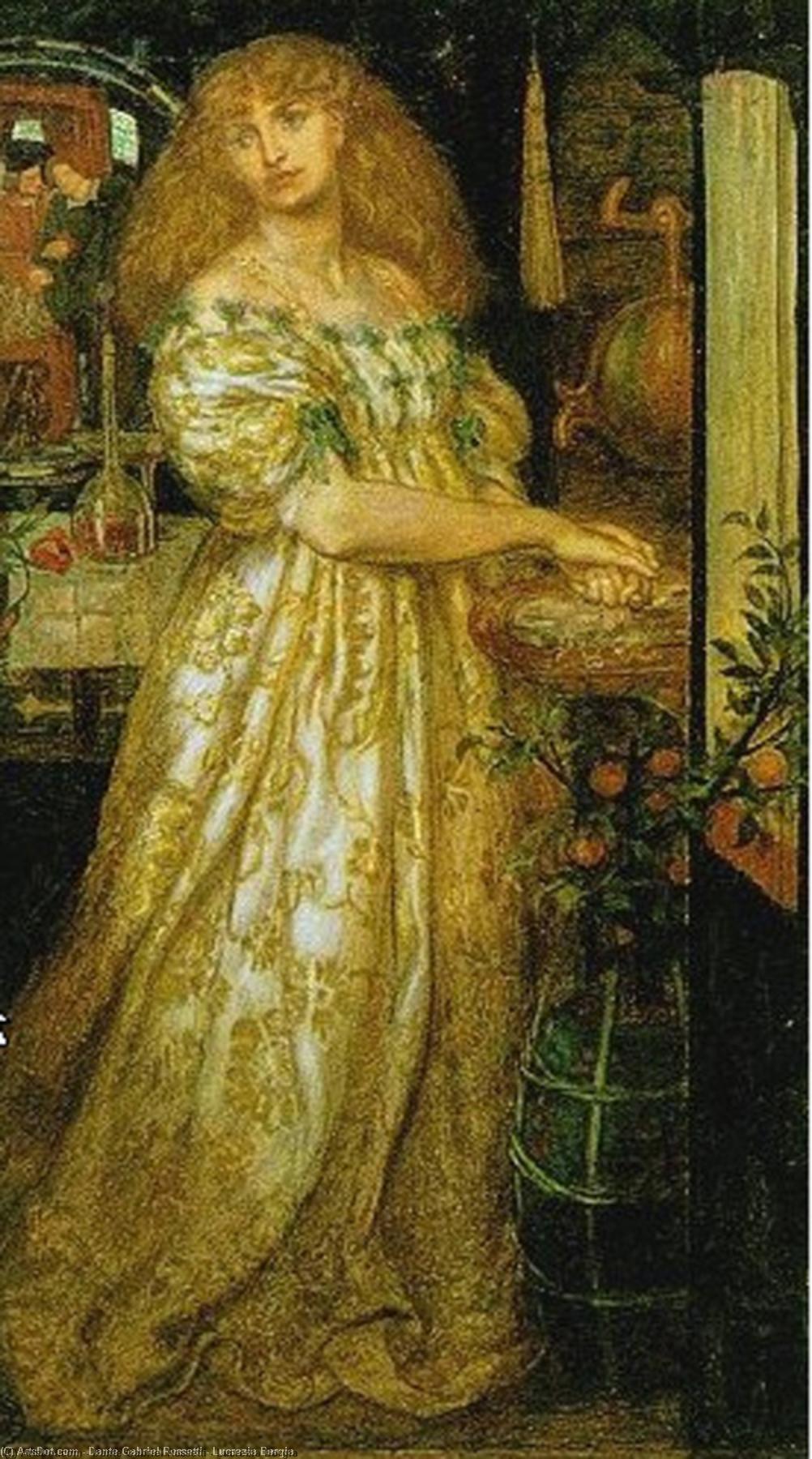 Lucrezia Borgia — Dante Gabriel Rossetti