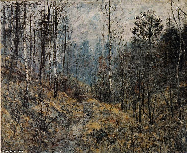 Der Wilde Graben Bei Weimar Im Spätherbst — Christian Rohlfs