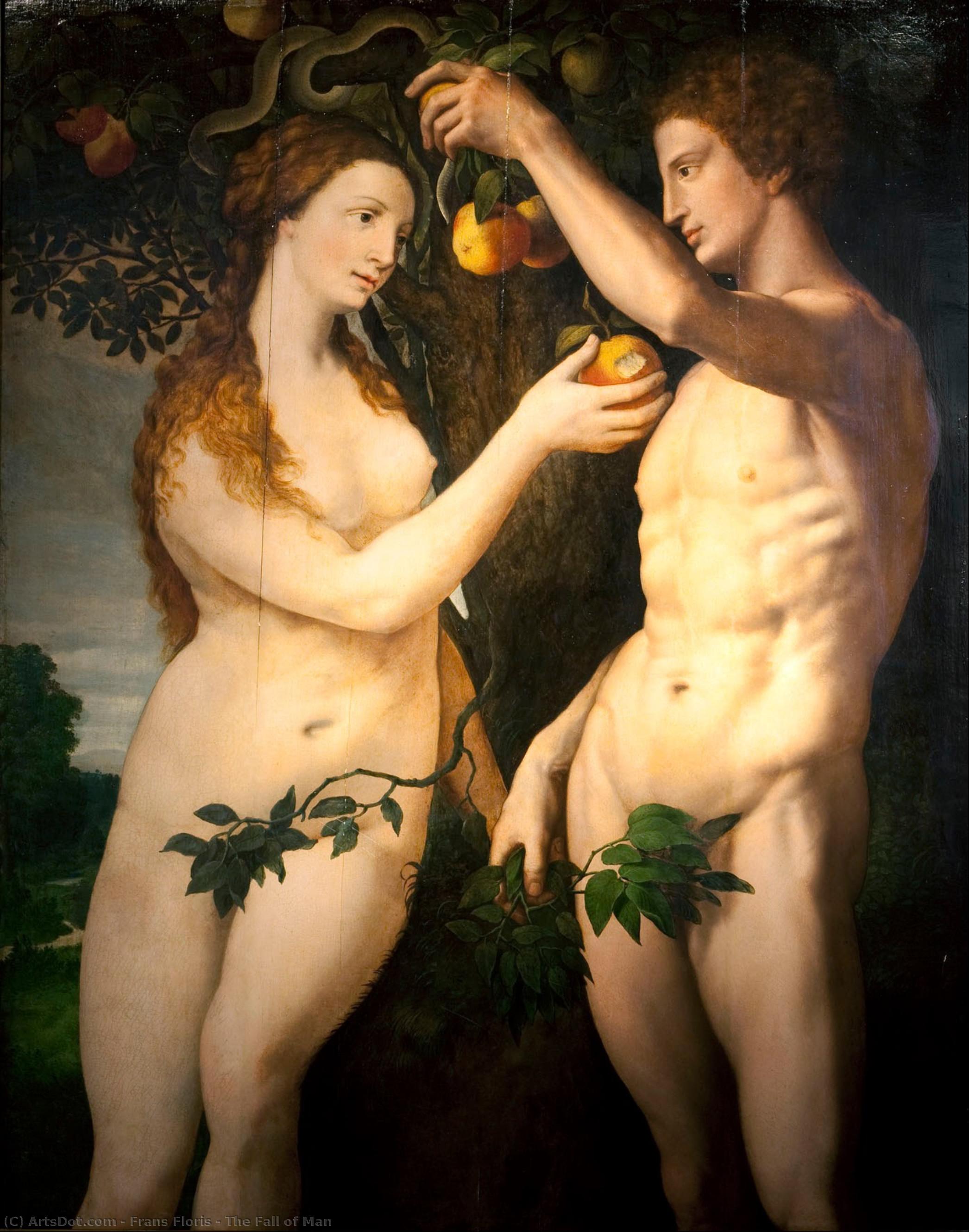 The Fall Of Man — Frans Floris