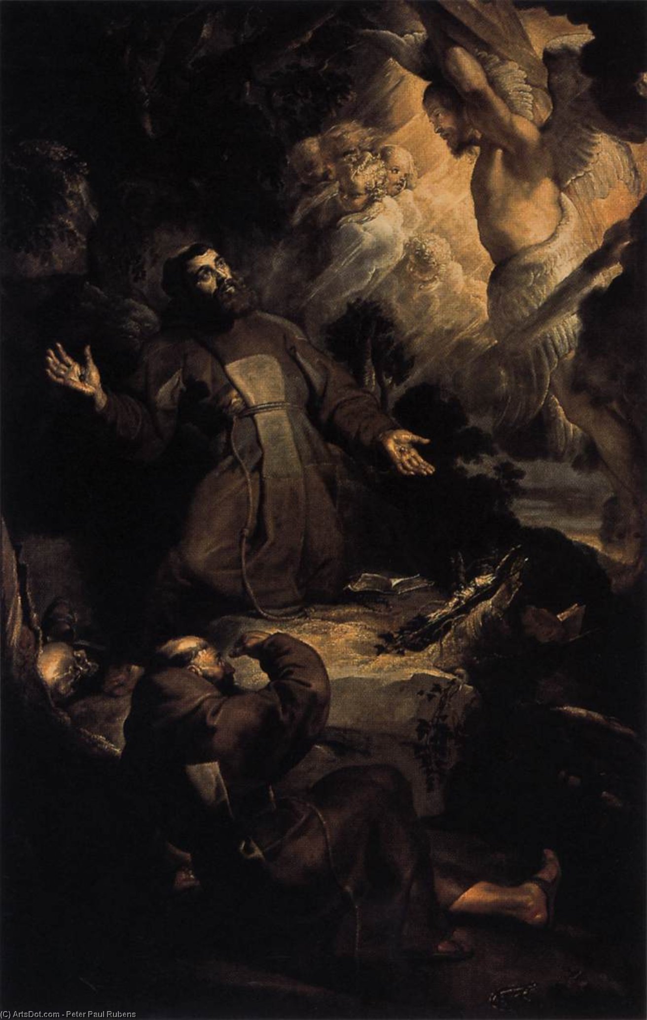 The Stigmatization Of St. Francis — Peter Paul Rubens