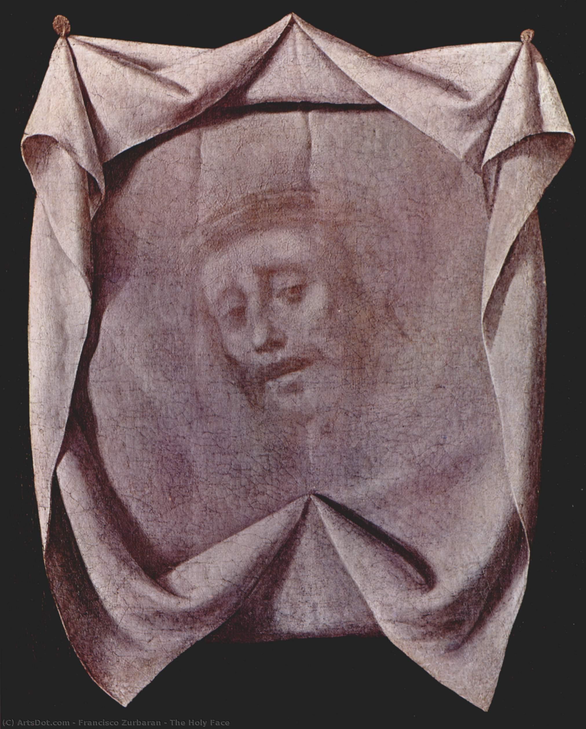 The Holy Face — Francisco De Zurbarán