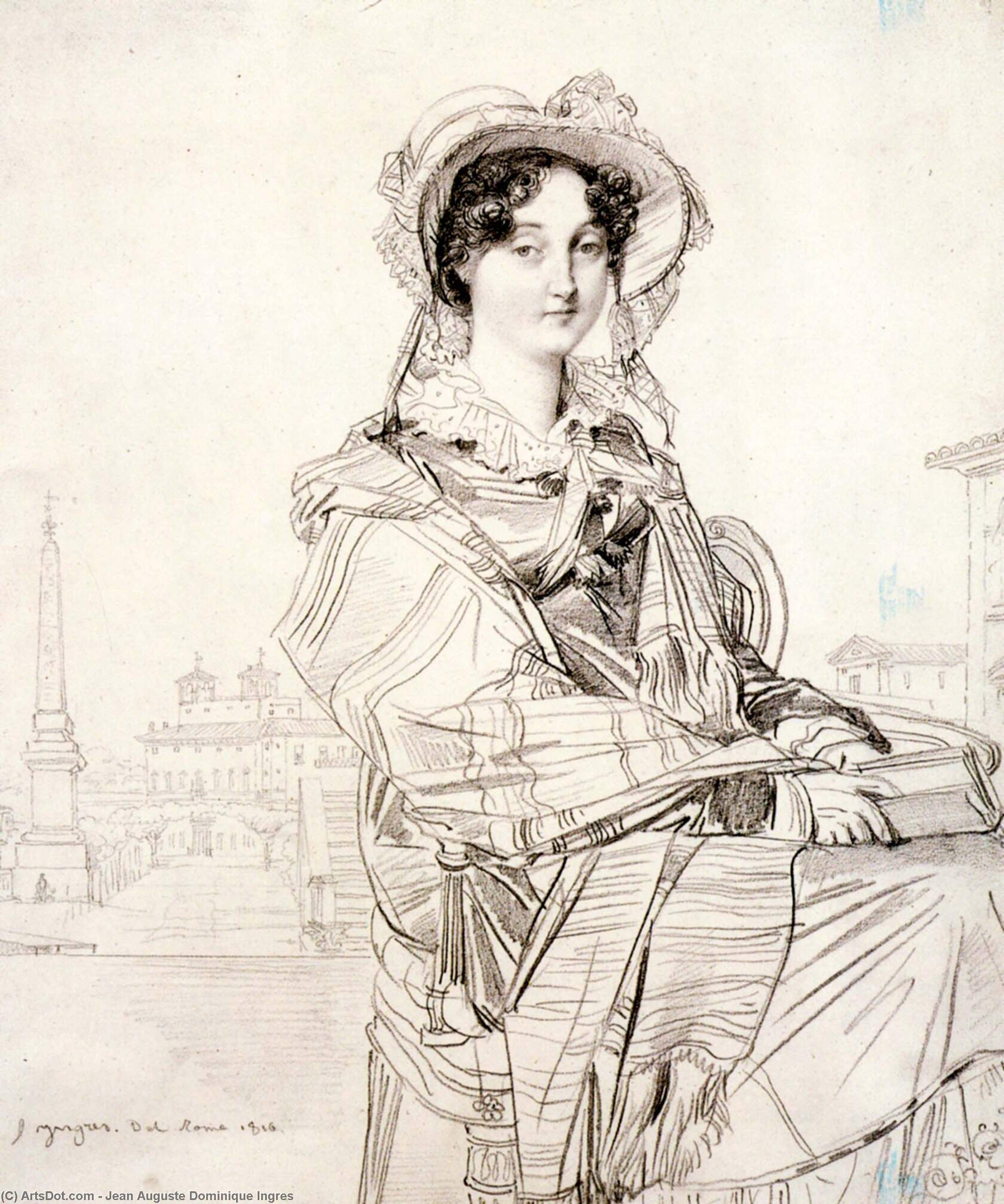 Mrs Charles Badham — Jean-auguste-dominique Ingres
