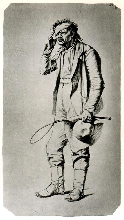 Study Of A Figure 30 — George Caleb Bingham