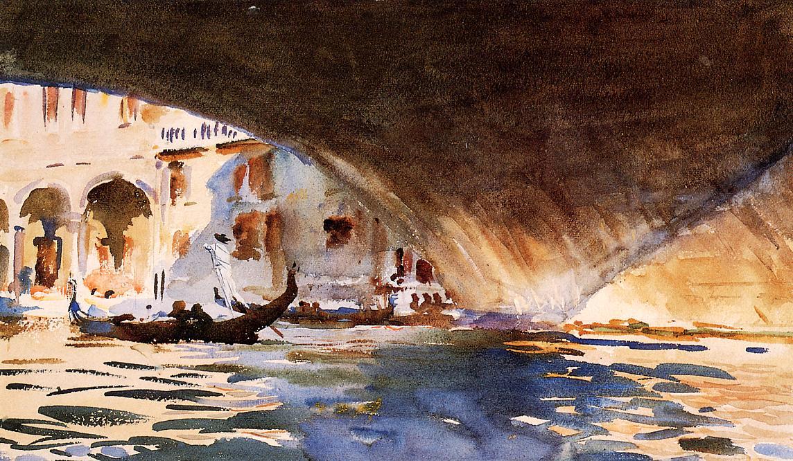 Under The Rialto Bridge — John Singer Sargent
