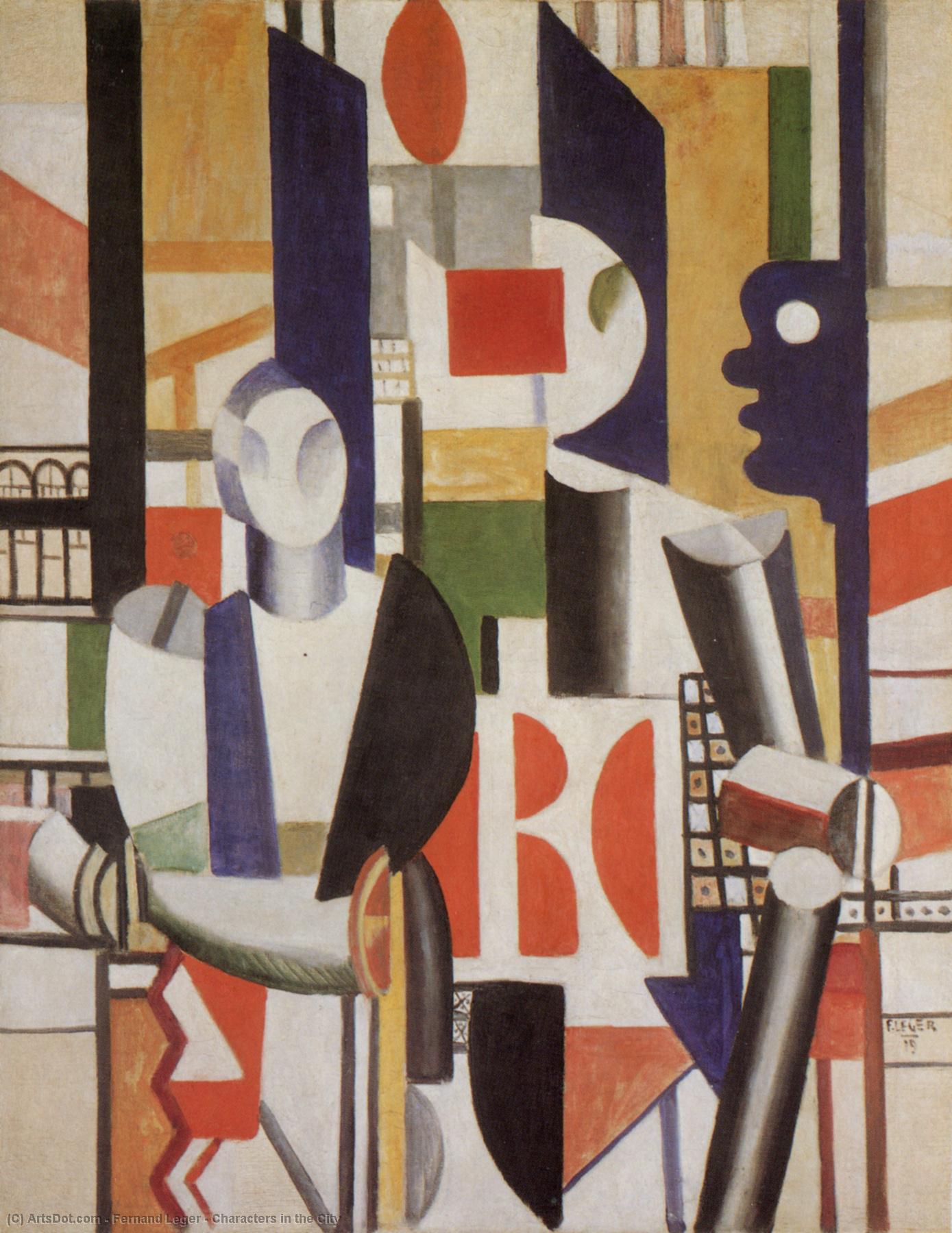 Characters In The City — Fernand Léger