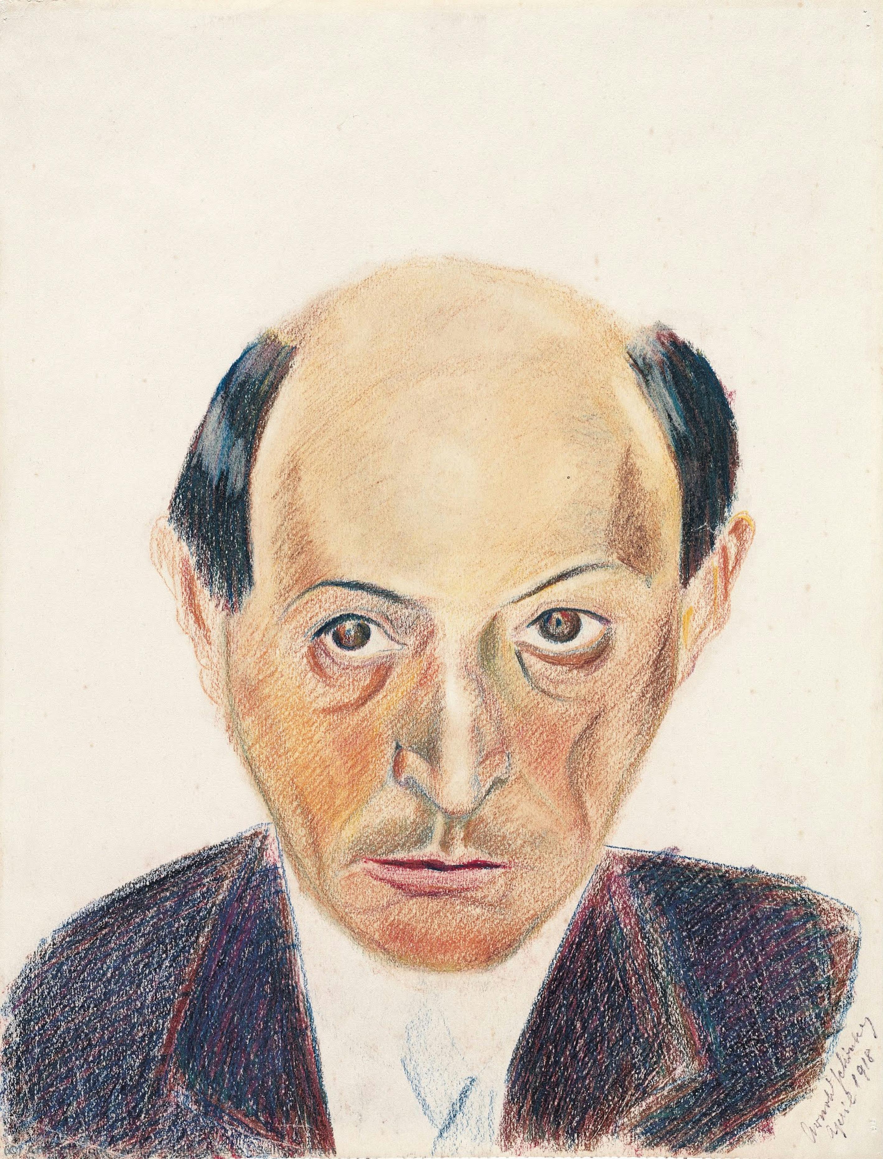 Self-portrait — Arnold Schoenberg