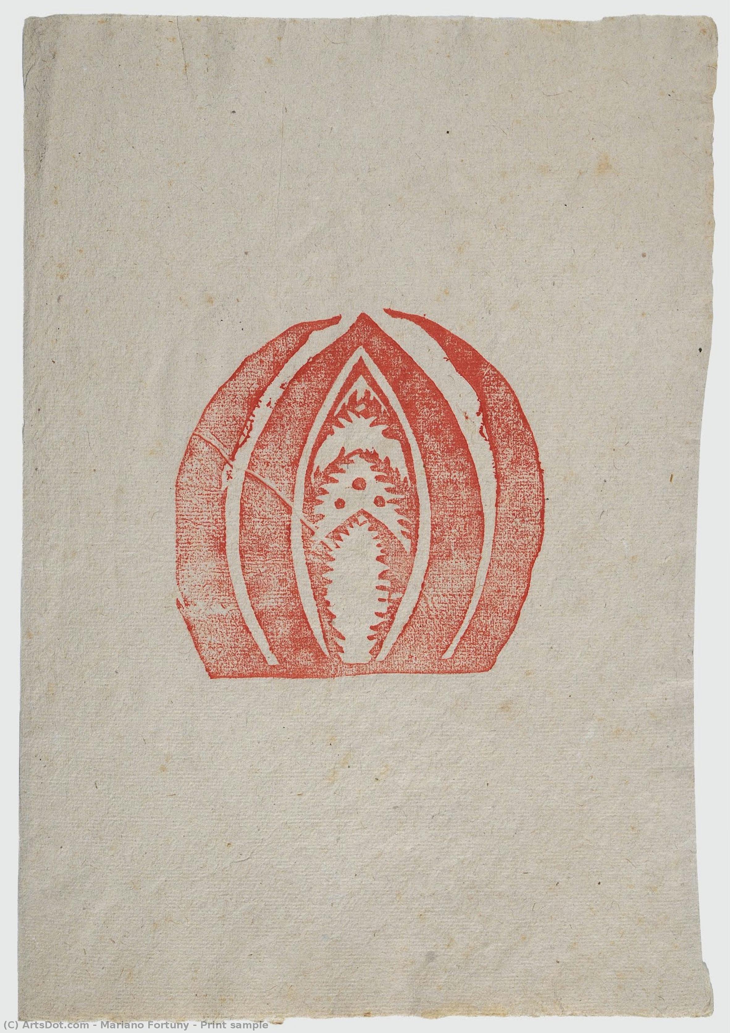 Print Sample — Mariano Fortuny