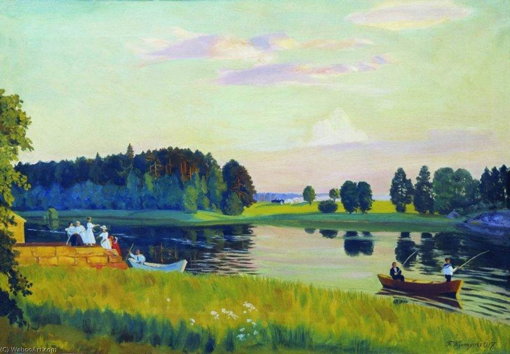 Konkola, Finland — Boris Mikhailovich Kustodiev