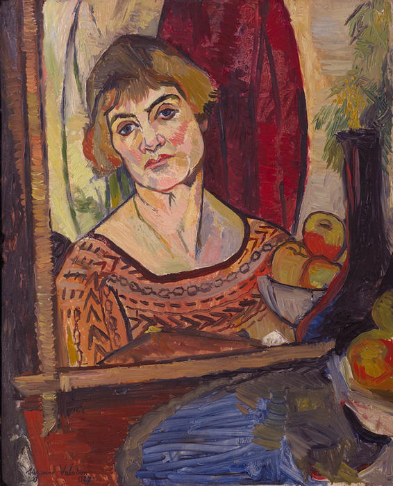 Self-portrait — Suzanne Valadon