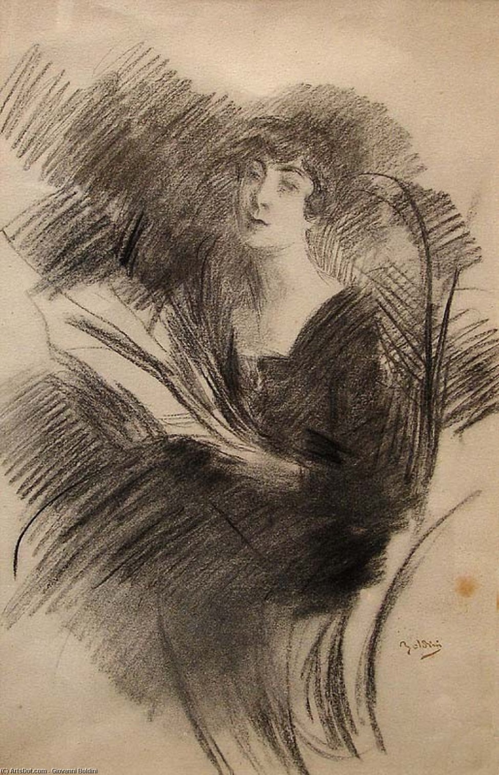 La Lettura Venduto — Giovanni Boldini