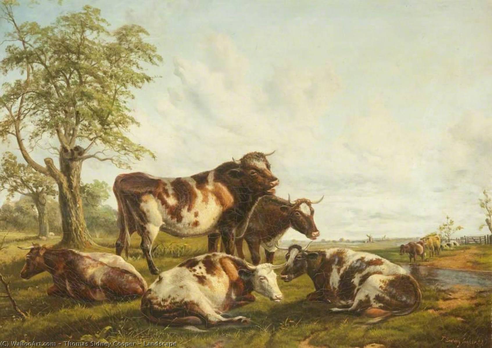 Landscape — Thomas Sidney Cooper