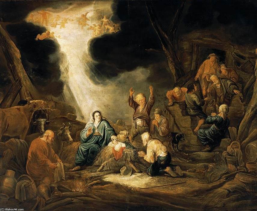 Adoration Of The Shepherds — Benjamin Gerritsz Cuyp