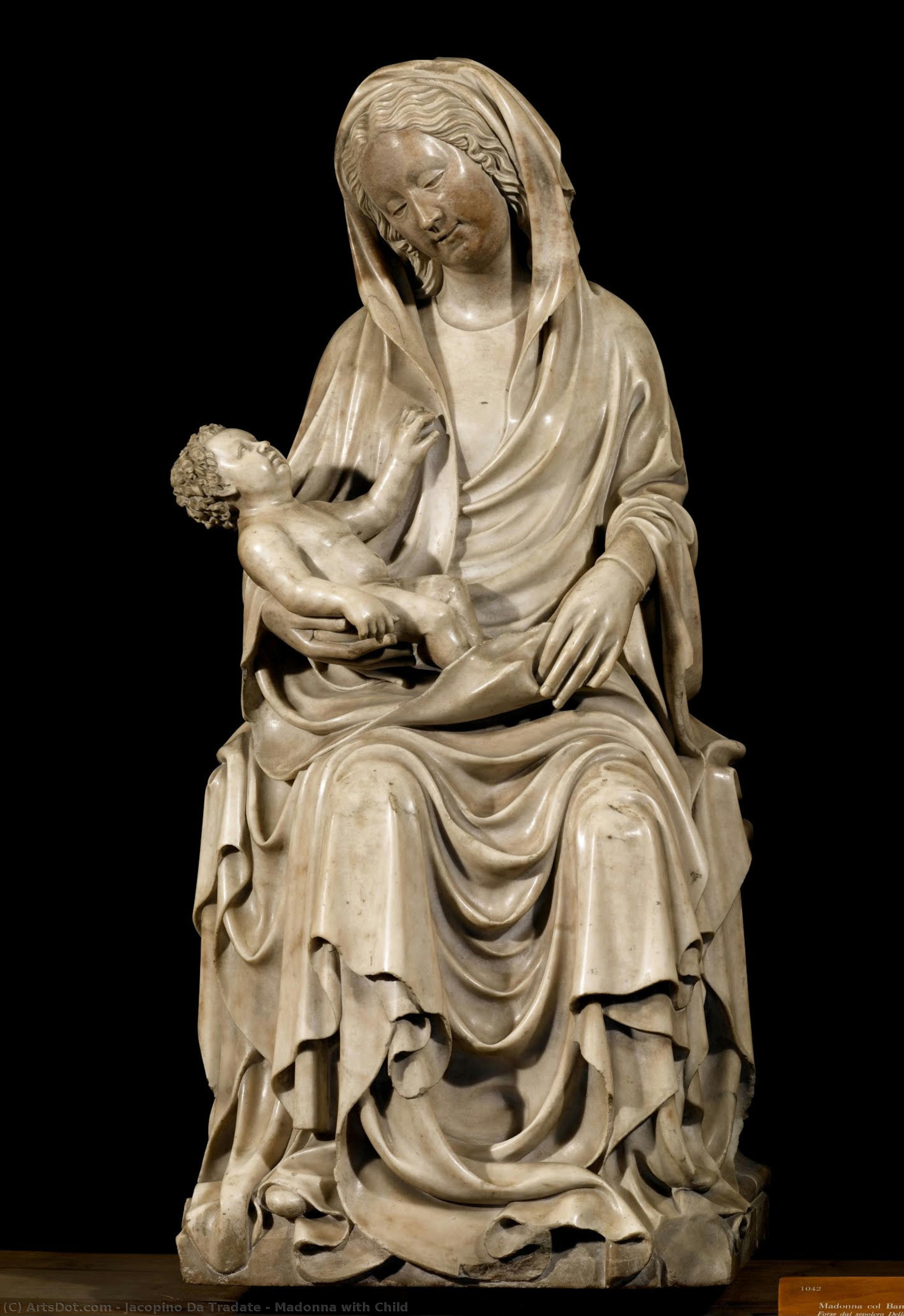 Madonna With Child — Jacopino Da Tradate