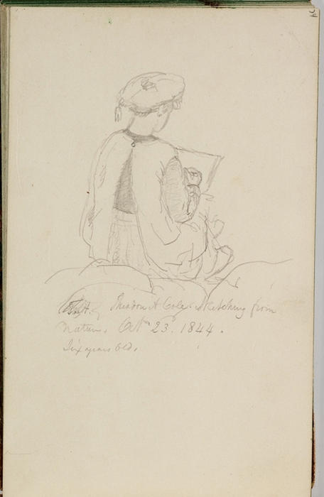 Study, Figure 4 — Thomas Cole