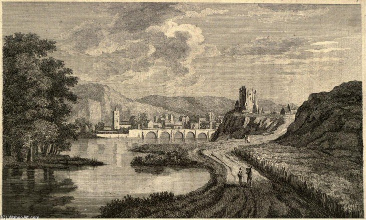 Inverness From A Tour In Scotland — Moses Griffith