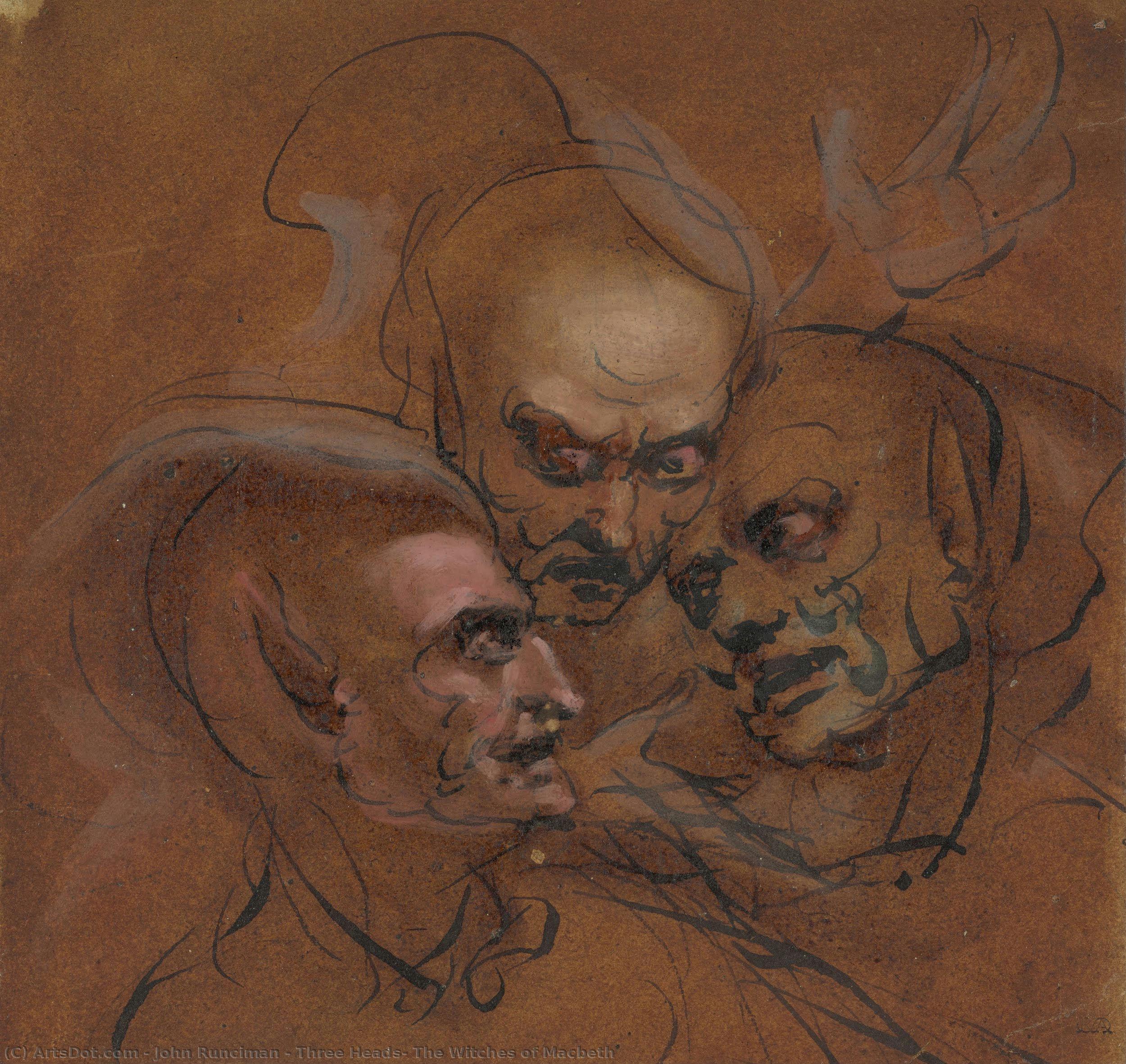 Three Heads: The Witches Of Macbeth — John Runciman