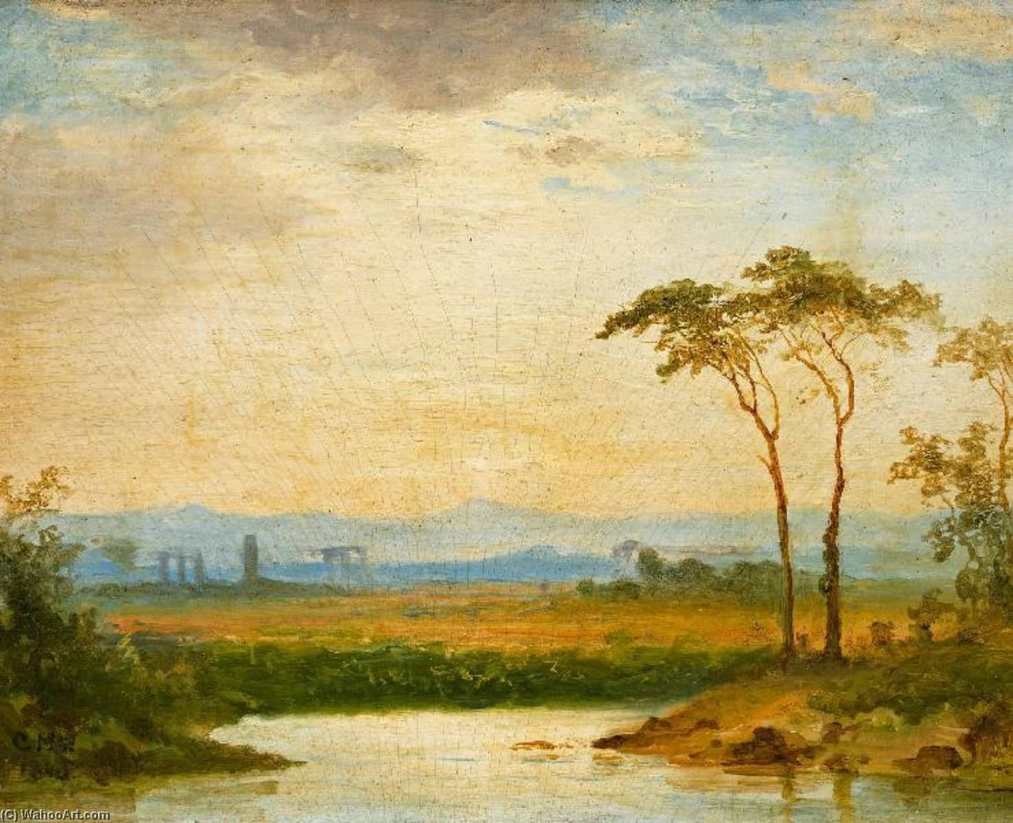 Italian Landscape — Carl Morgenstern