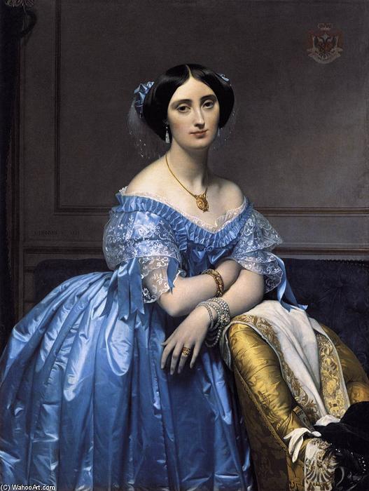 Princess De Broglie — Jean-auguste-dominique Ingres