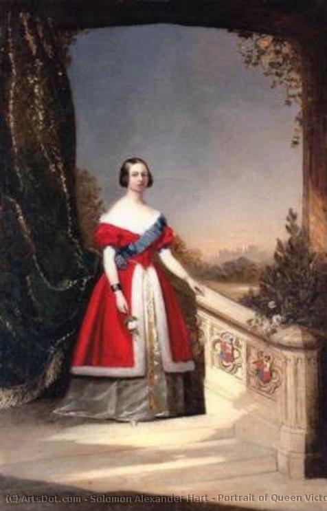 Portrait Of Queen Victoria — Solomon Alexander Hart