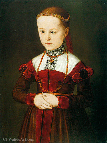Portrait Of Archduchess Anna Of Austria. — Nicolas Neufchatel