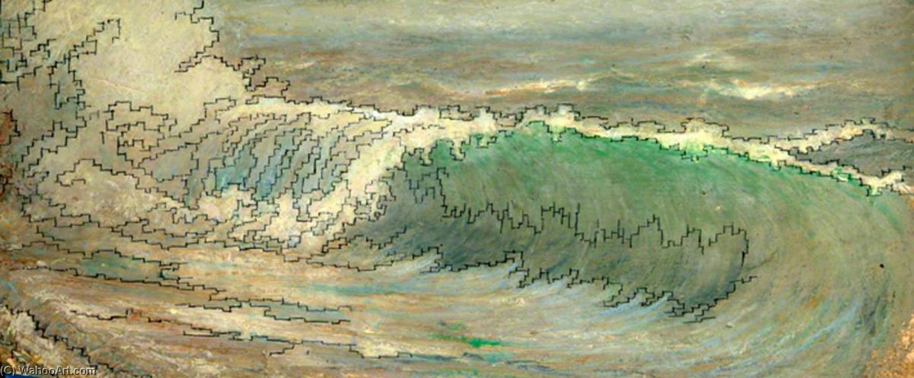 Waves Breaking — Sidney Herbert Sime