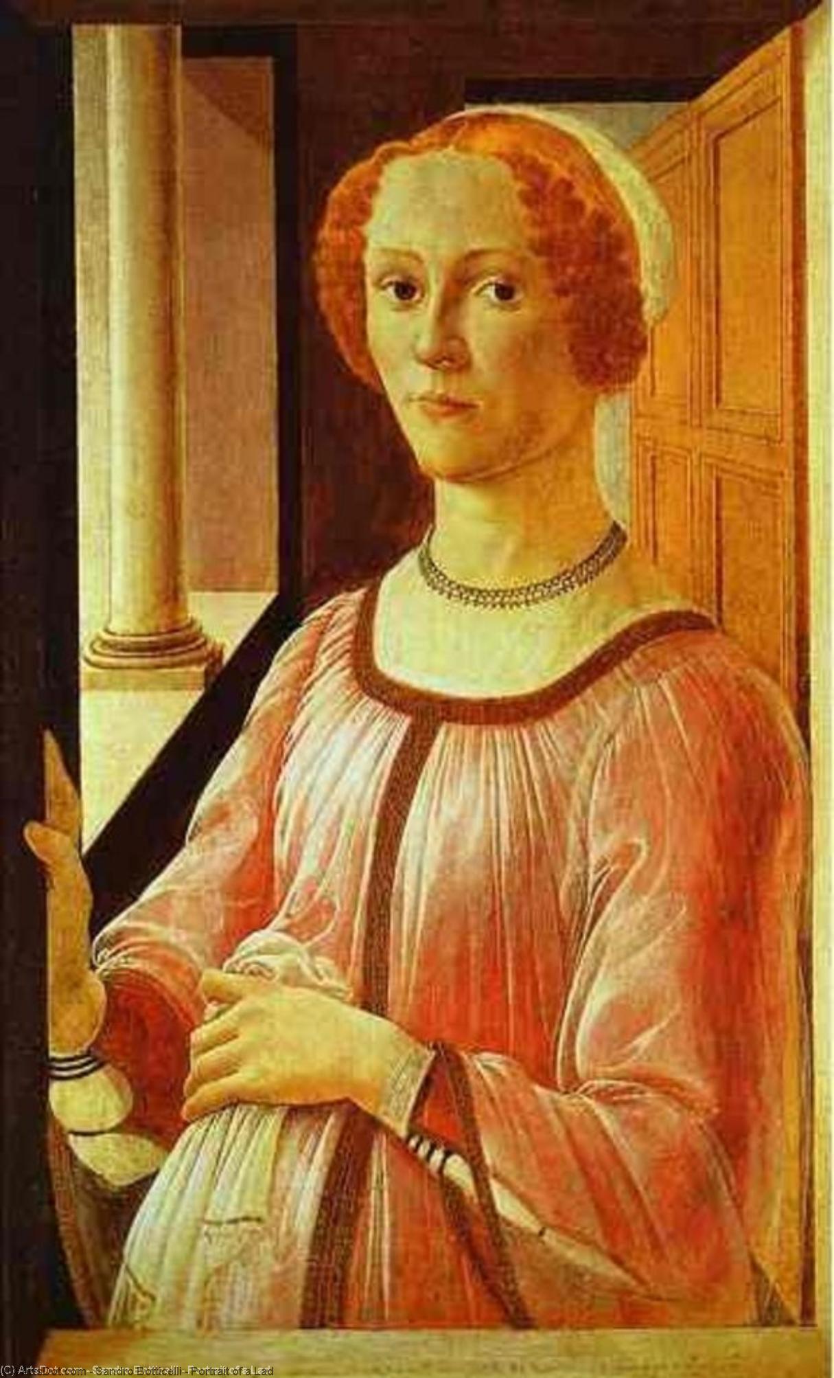 Portrait Of A Lad — Sandro Botticelli