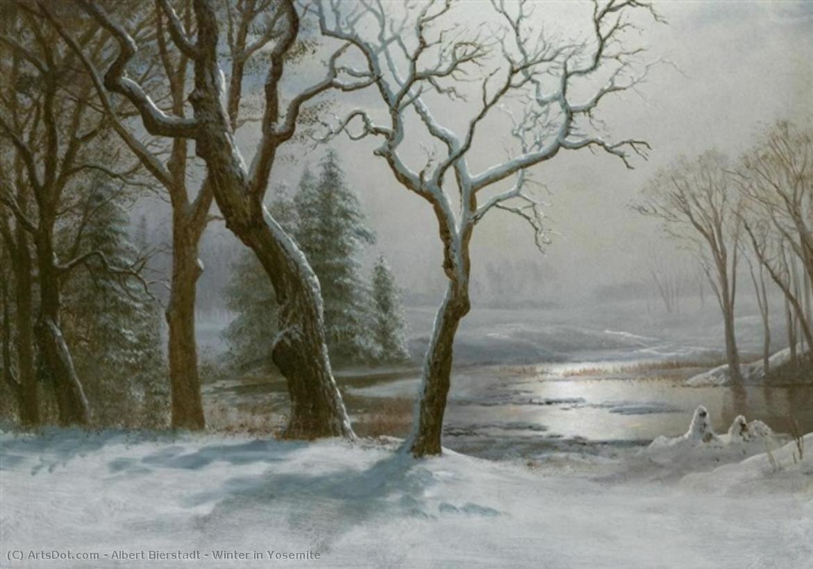 Winter In Yosemite — Albert Bierstadt