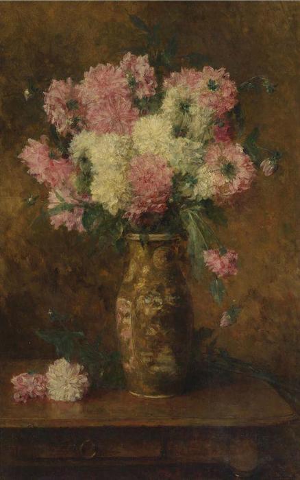 Vase With Flowers — Alexei Alexeievich Harlamoff