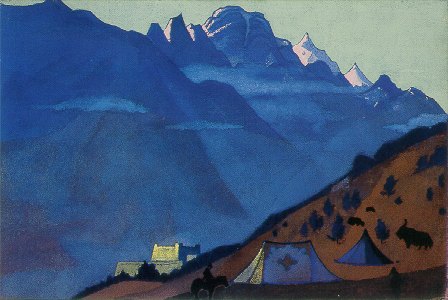 Tibetan Camp Keylang — Nicholas Roerich