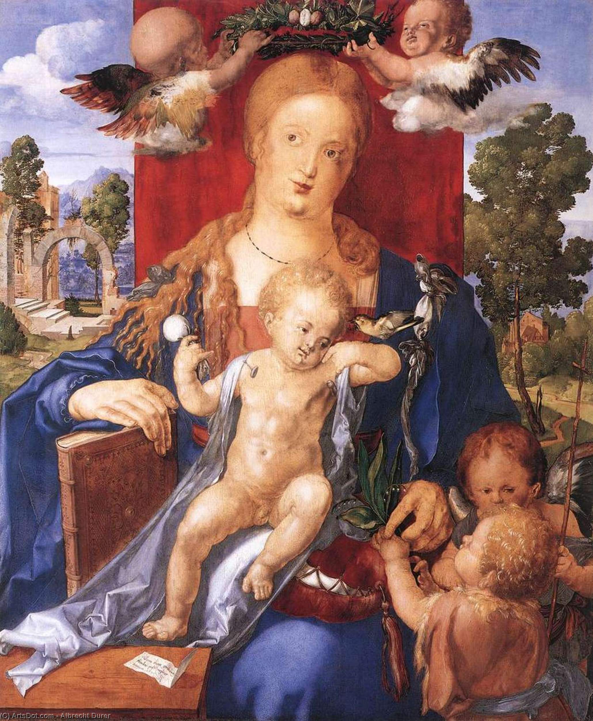 Madonna With The Siskin — Albrecht Dürer