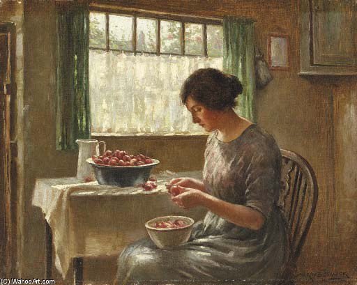Cleaning Fruits — William Kay Blacklock