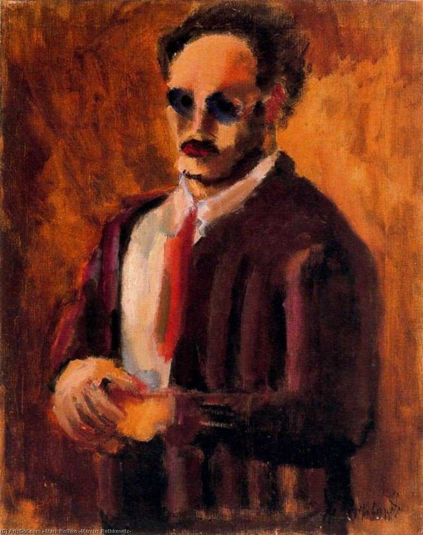 Self-portrait — Mark Rothko
