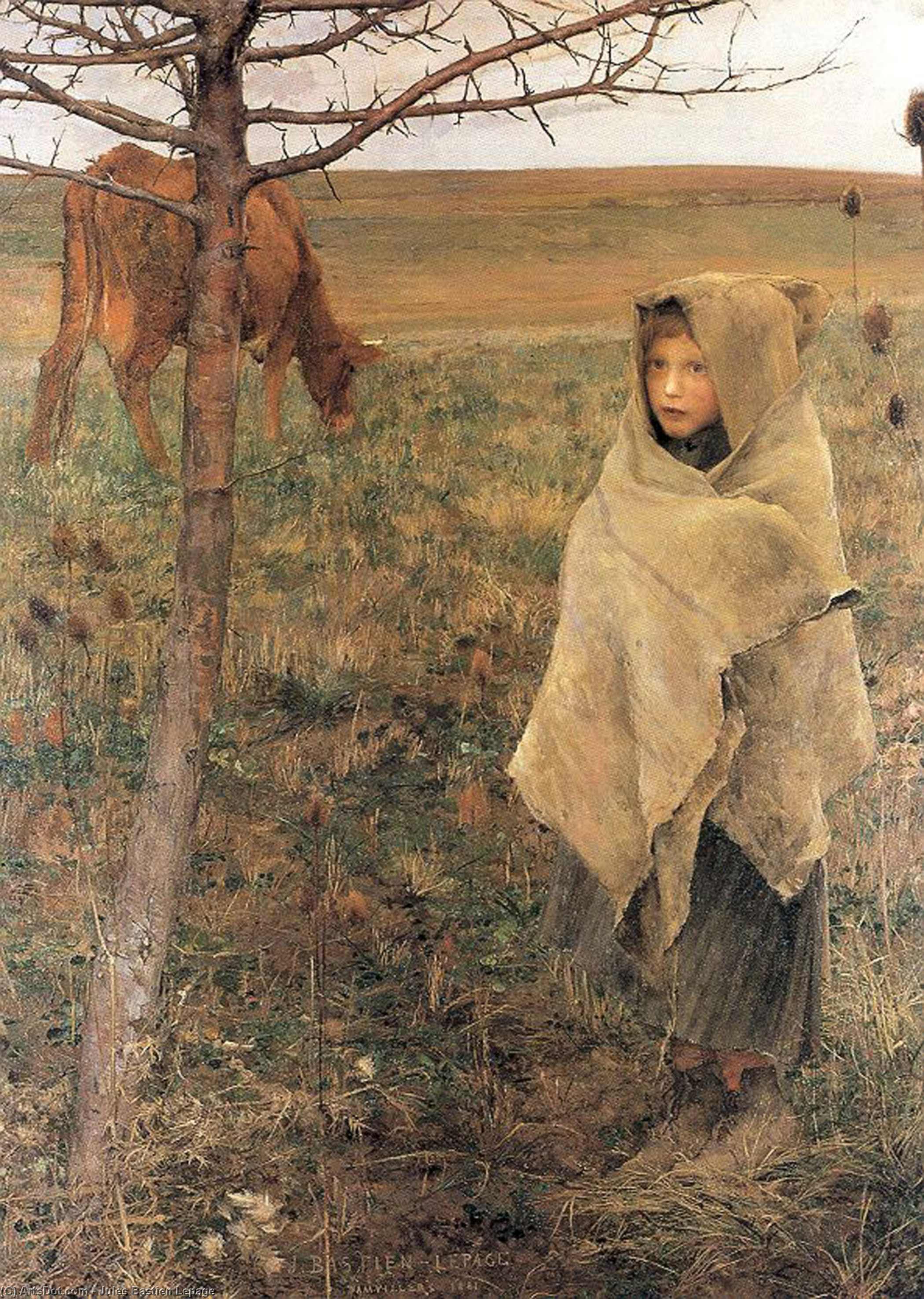 Pauvre Fauvette — Jules Bastien-lepage
