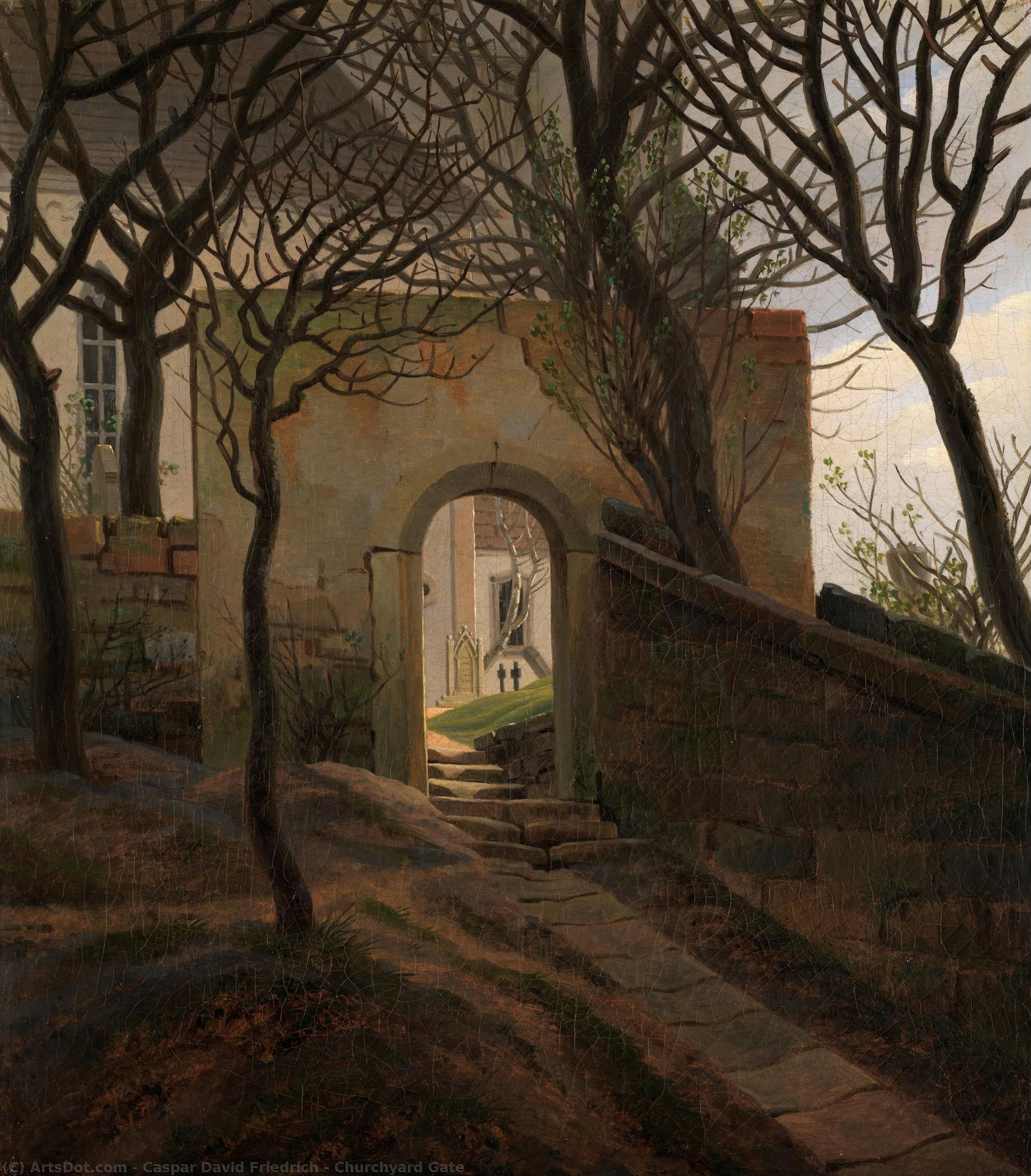 Kirchhoftor — Caspar David Friedrich