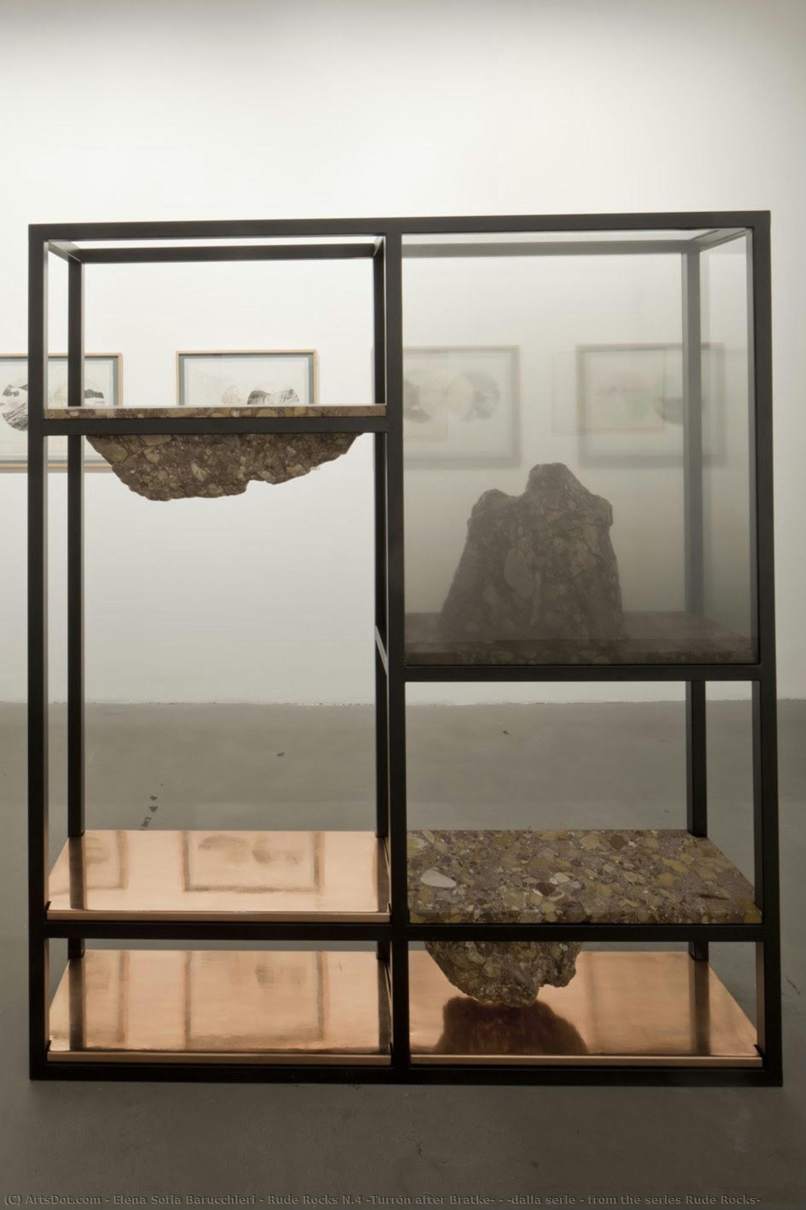 Rude Rocks N.4 (turrón After Bratke) - (dalla Serie / From The Series Rude Rocks) — Elena Sofia Barucchieri