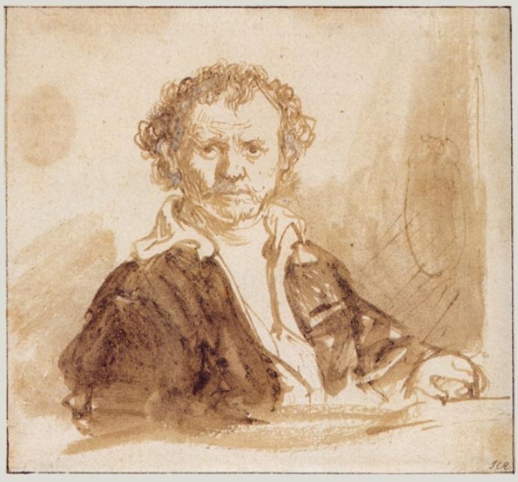 Self Portrait 21 — Rembrandt Van Rijn
