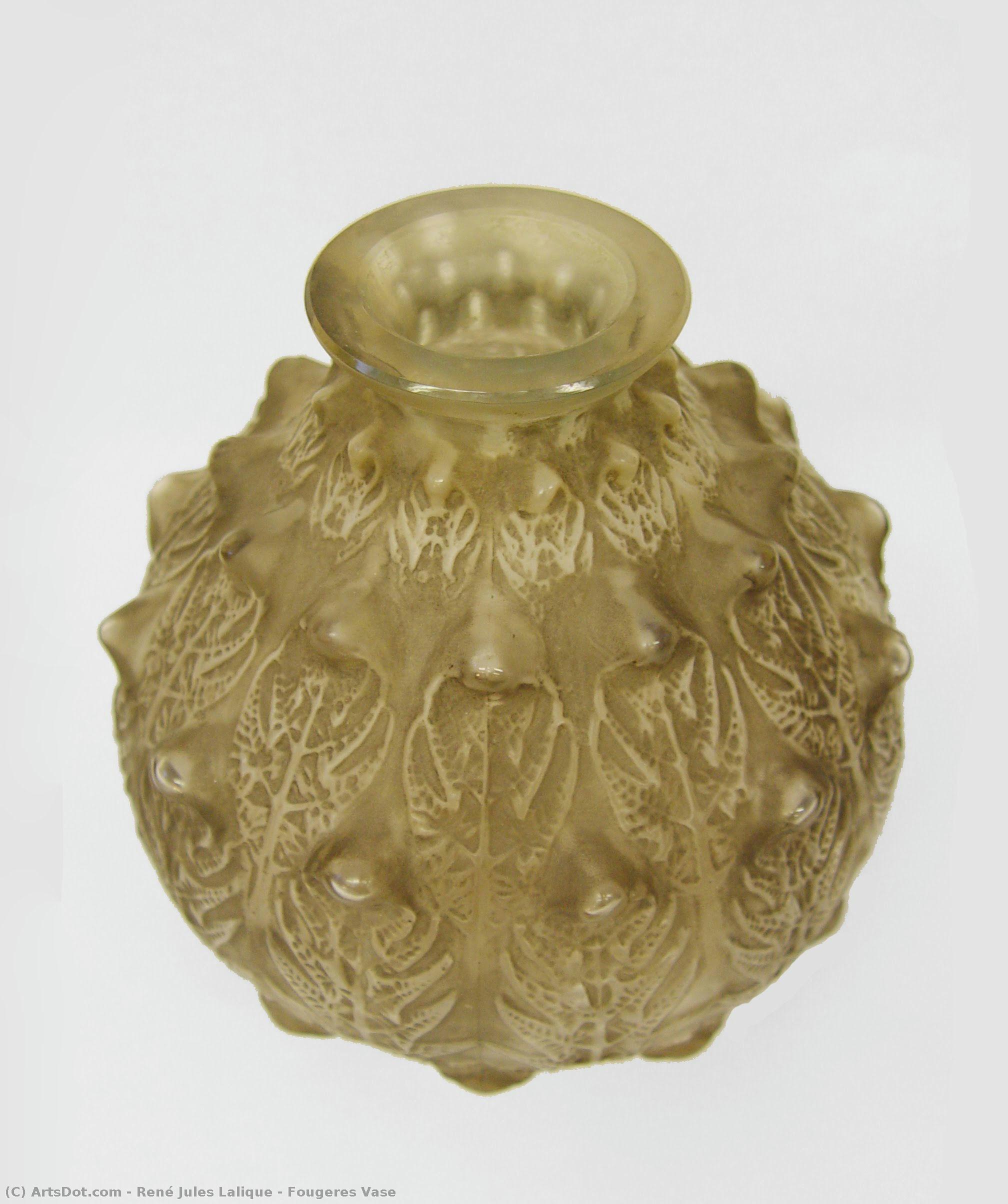 Fougeres Vase — René Jules Lalique
